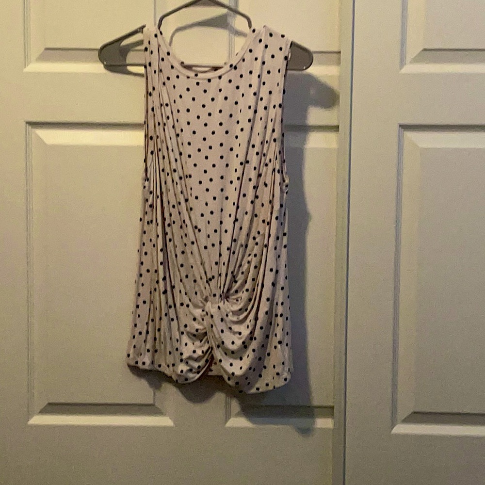 Polka Dot Top. Sz: XXL